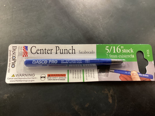 Center Punch 5/16