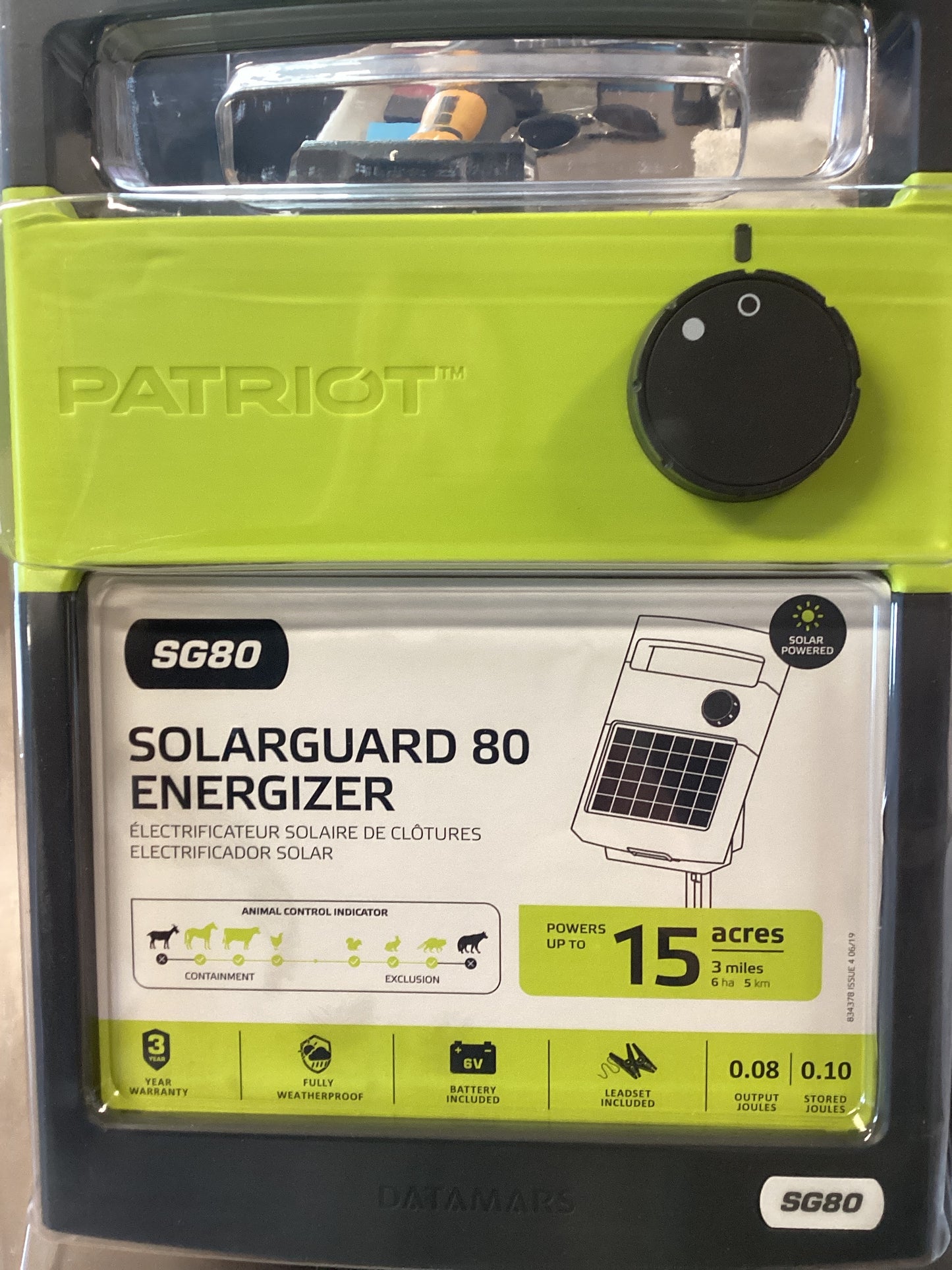 Patriot solar80 Energizer