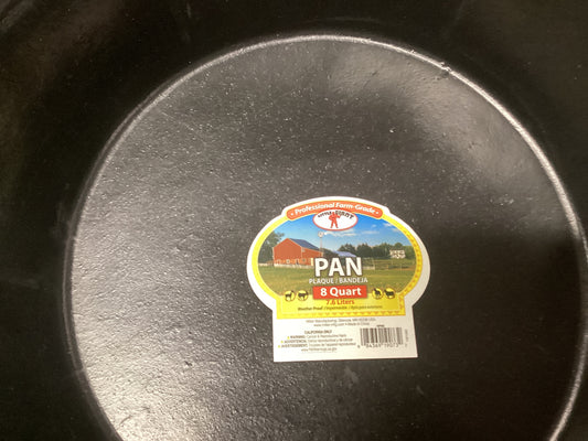 Rubber Feed Pan 8Qt
