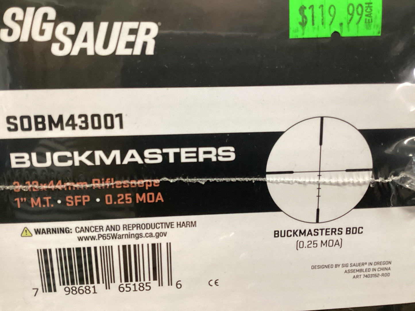 Buckmasters 43001