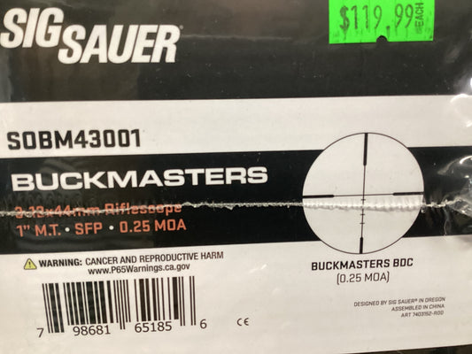 Buckmasters 43001