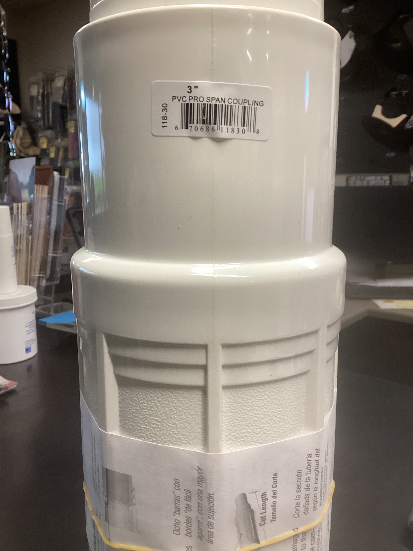 3” PVC Repair Coupling Soan