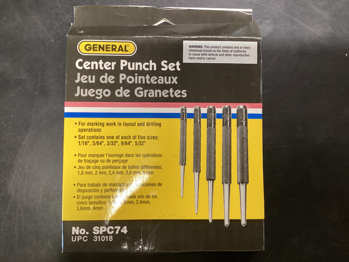 Center Punch Set
