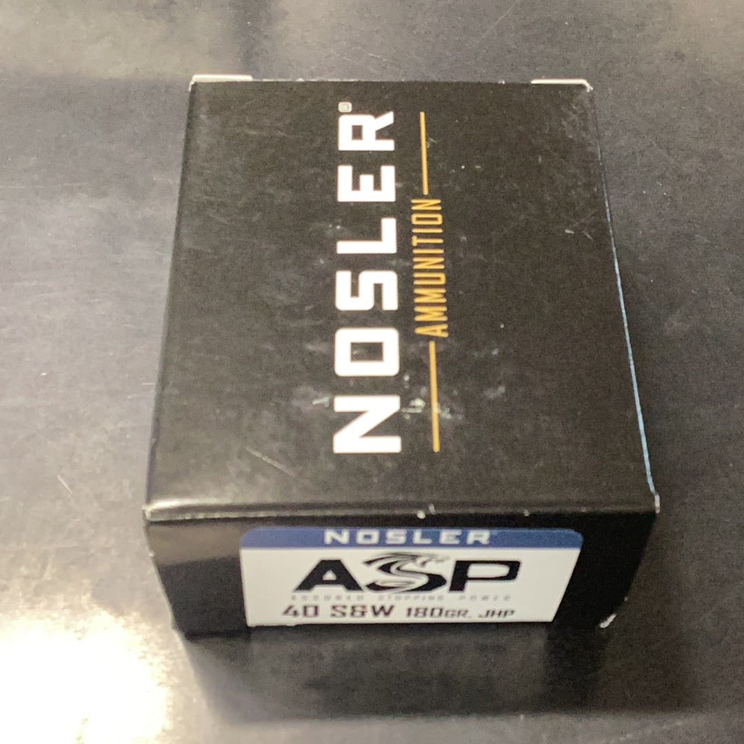 Nosler .40 180gr