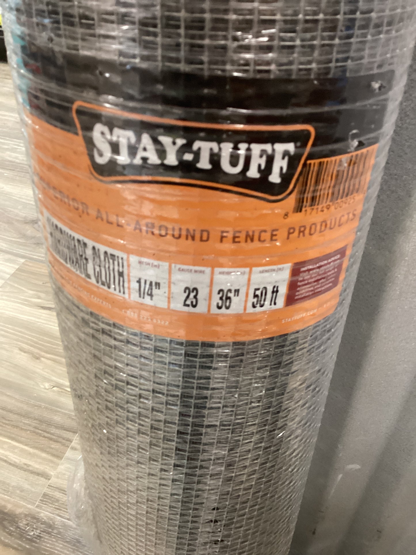 Hardware Cloth 36” 1/4” 50’