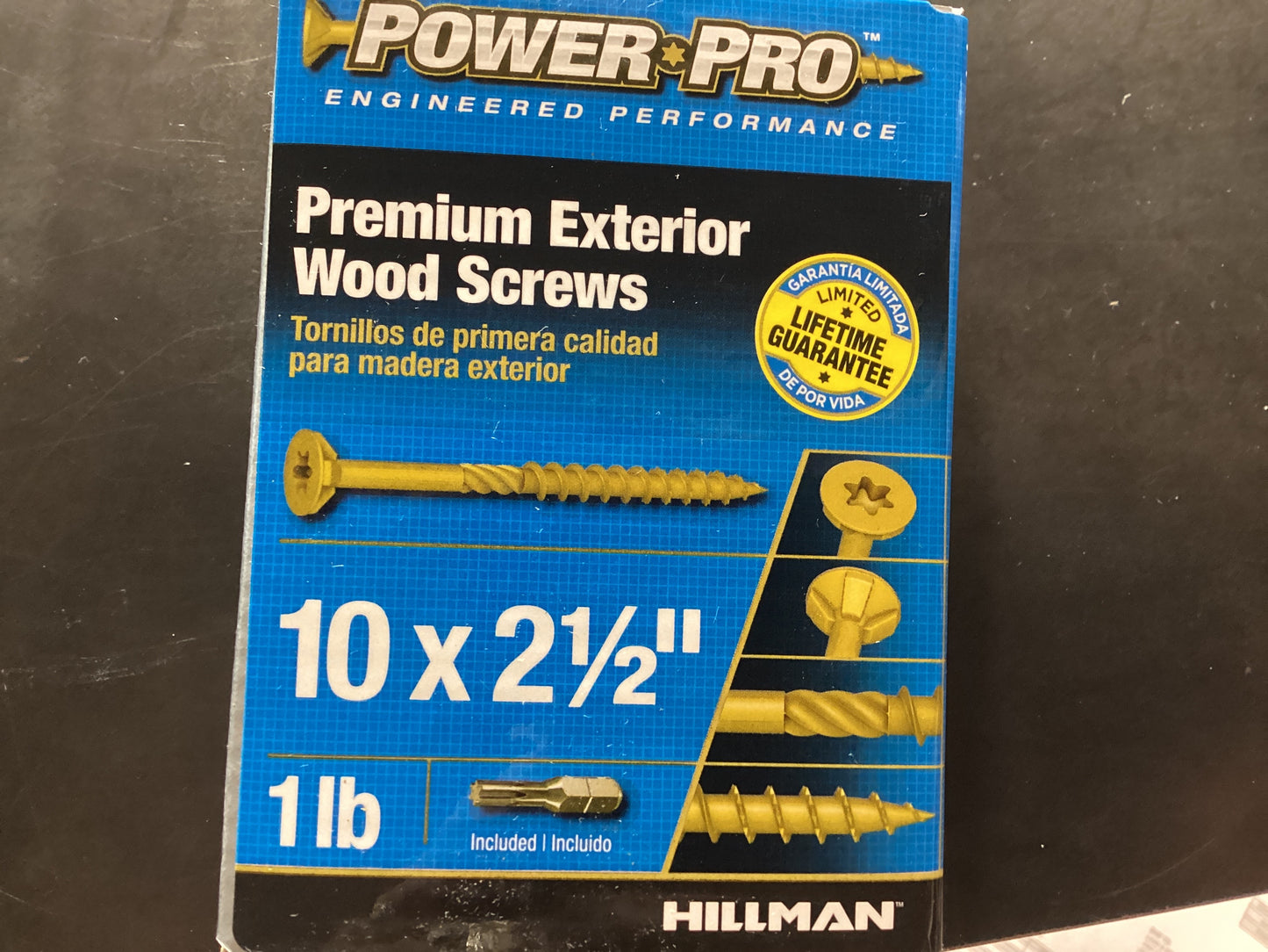 Construction Screws 10x 2-1/2”