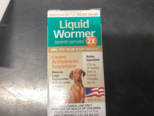 Liquid Dog Dewormer (DURVET) 2oz