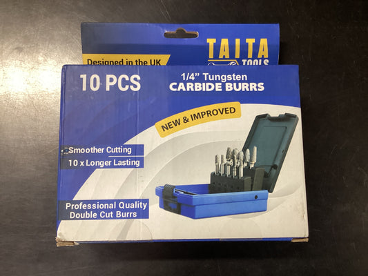 Taita 10pc Carbide Burrs