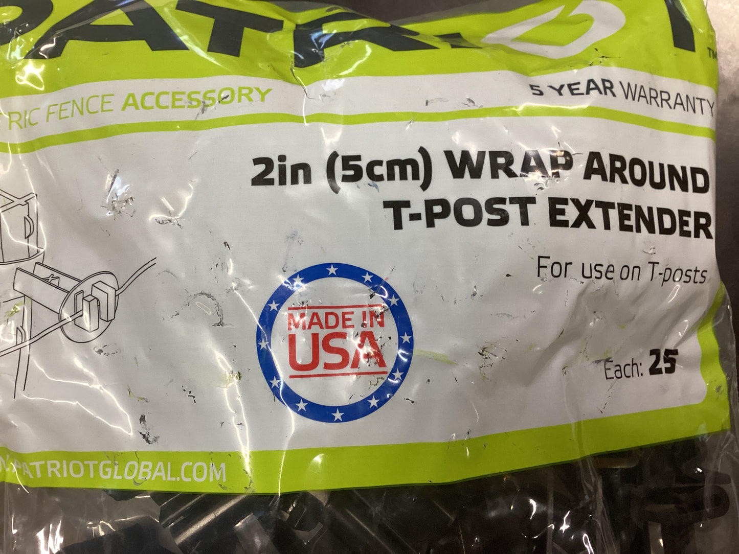Patriot 2" Wrap Around T Post