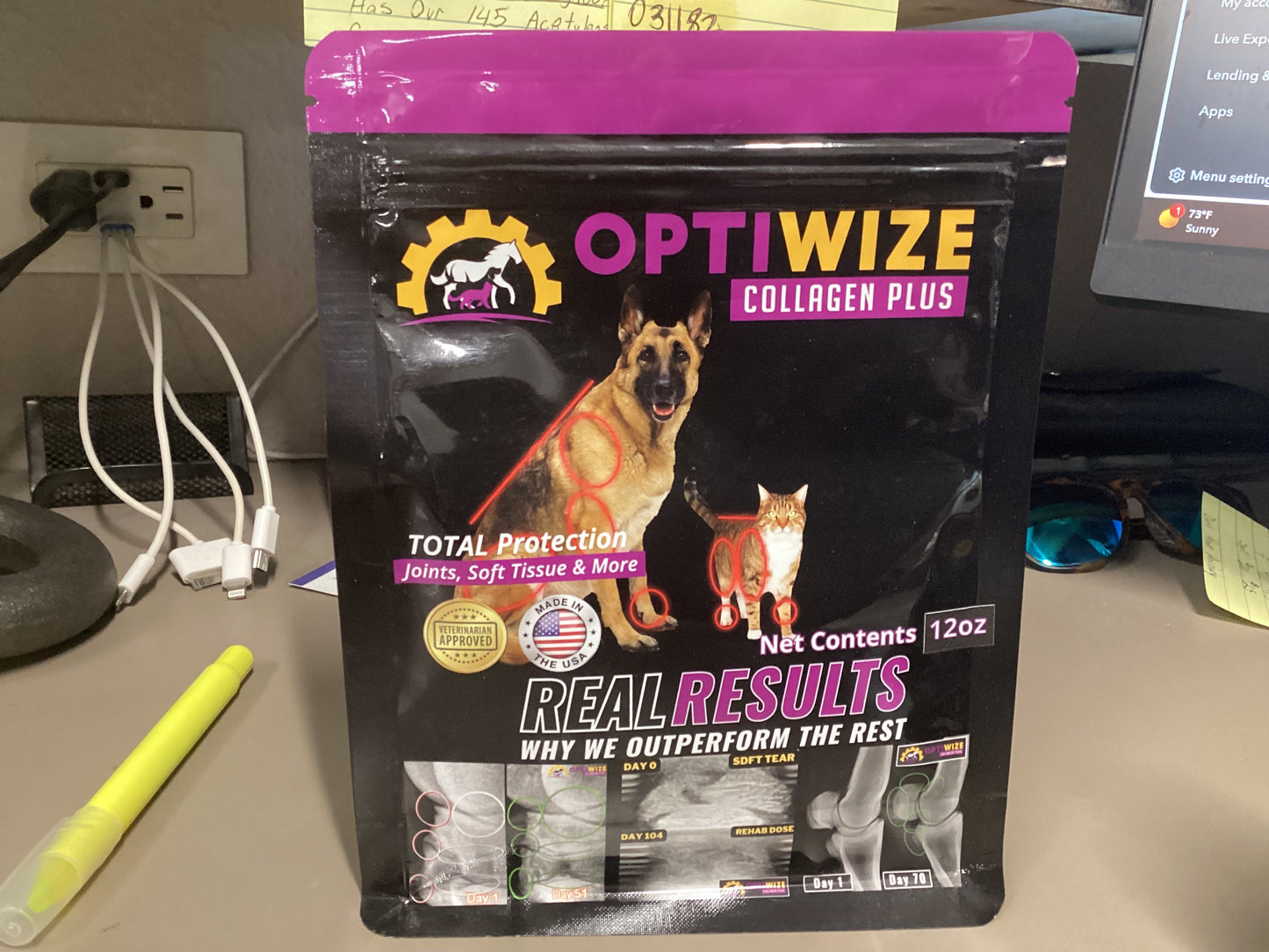OptiWize Collagen + Plus Pet 4lb