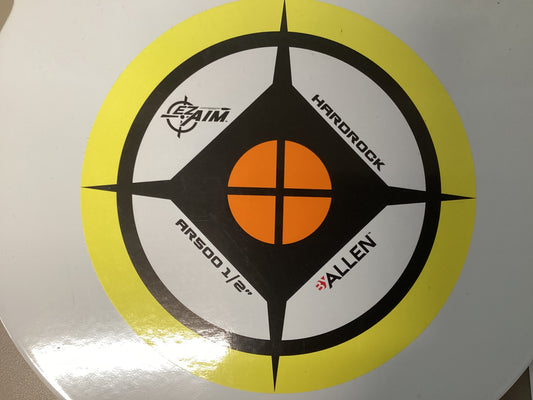 Hard rock 1/2” Target