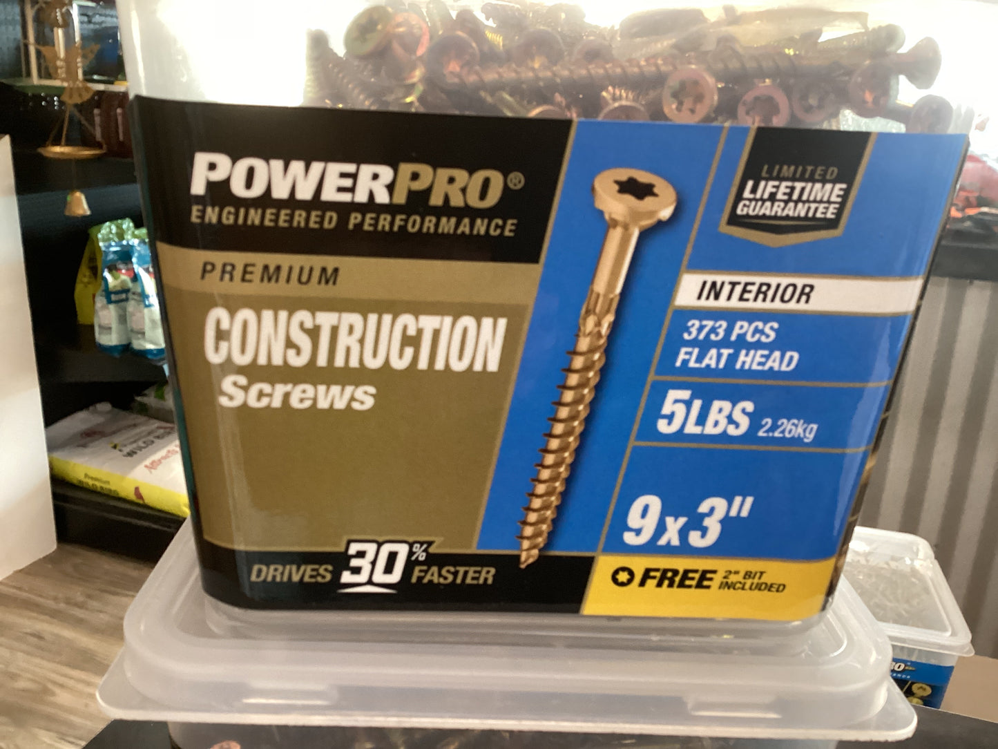 9”x3” Construction Screws