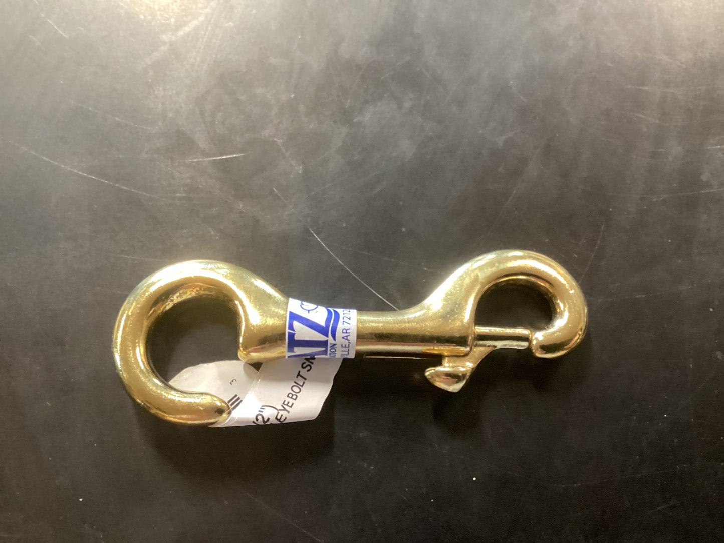 Bolt Snap Brass 1/2” open end