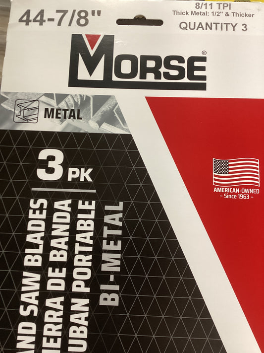 Morse 44-7/8" 3PK