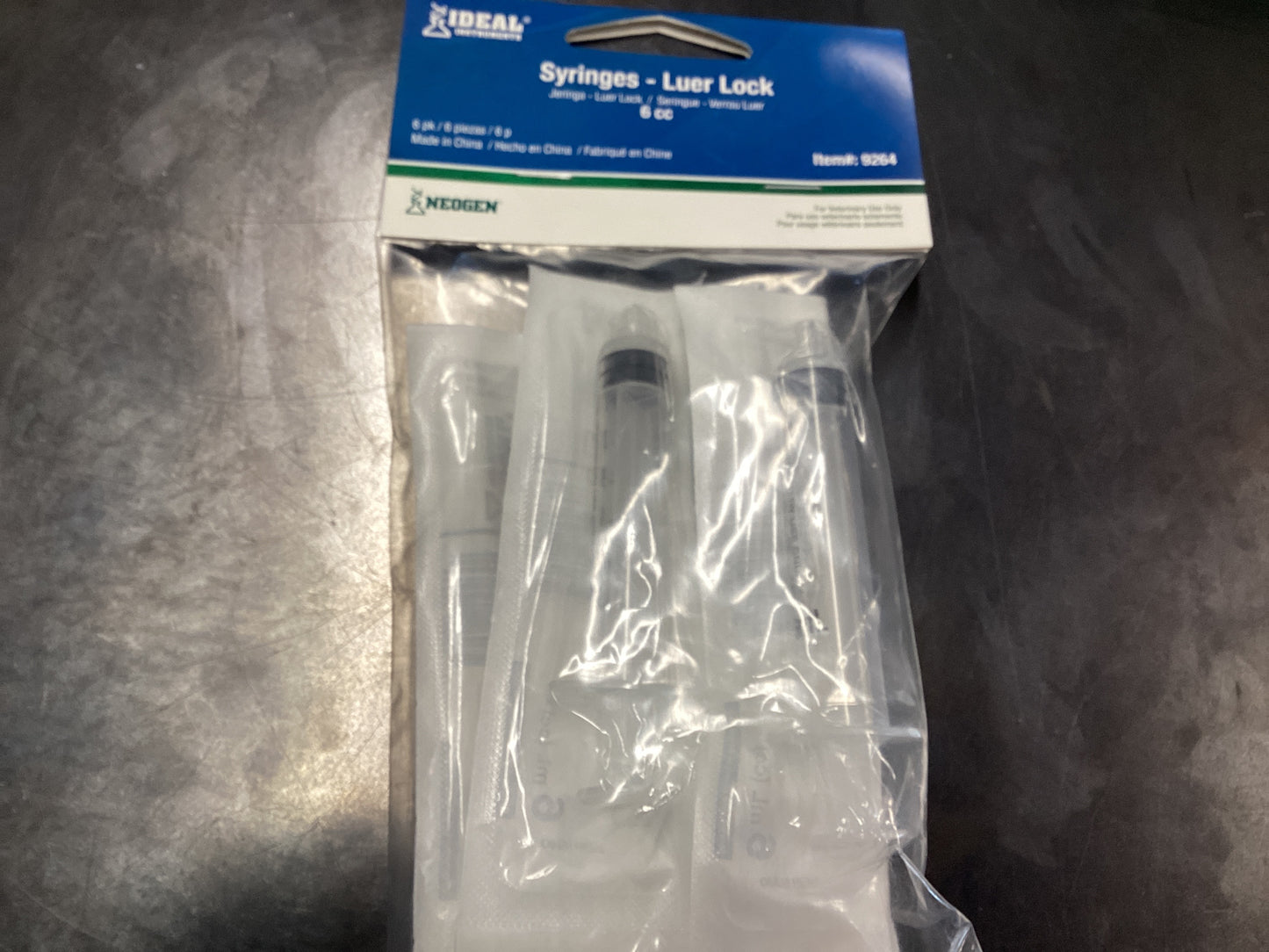 Syringe 6cc 6pk
