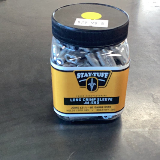 ST 12.5ga long crimp sleeve 593