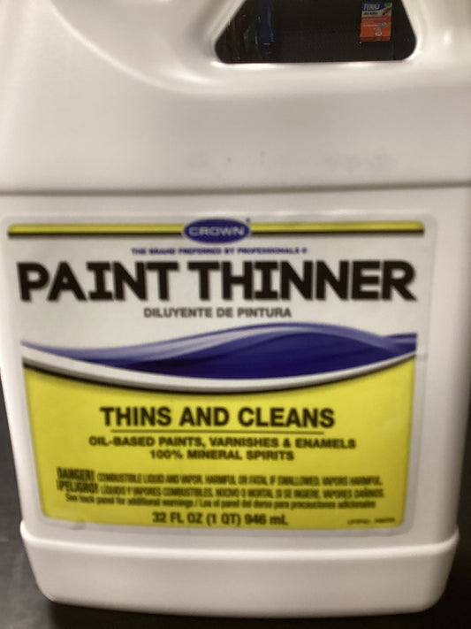 Startex Paint Thinner 1Qt