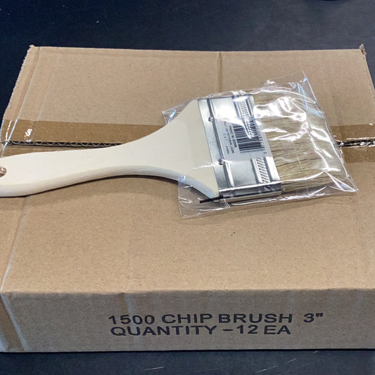 3” Paint Brush 12Pk
