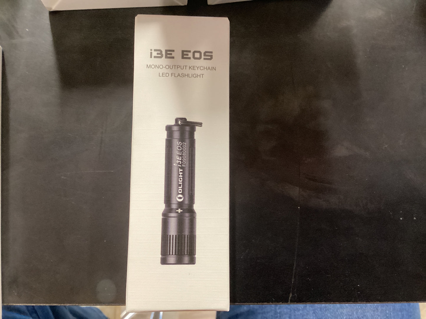 OLIGHT i3E EOS Keychain Flashlight Black
