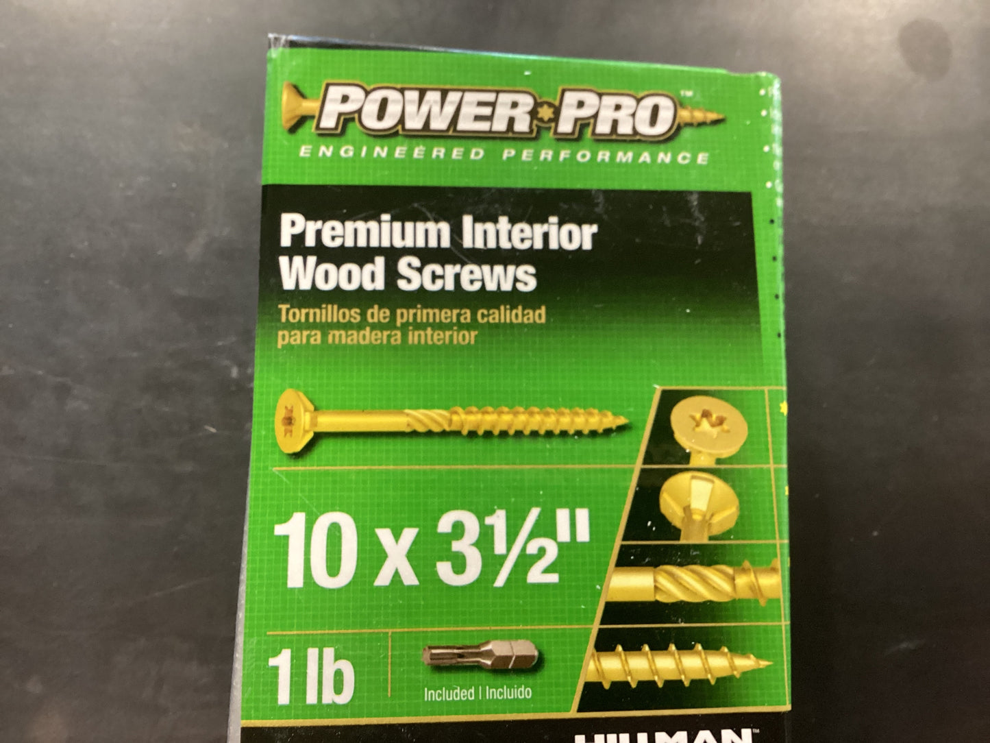 Wood Screws 10x3.5 1lb