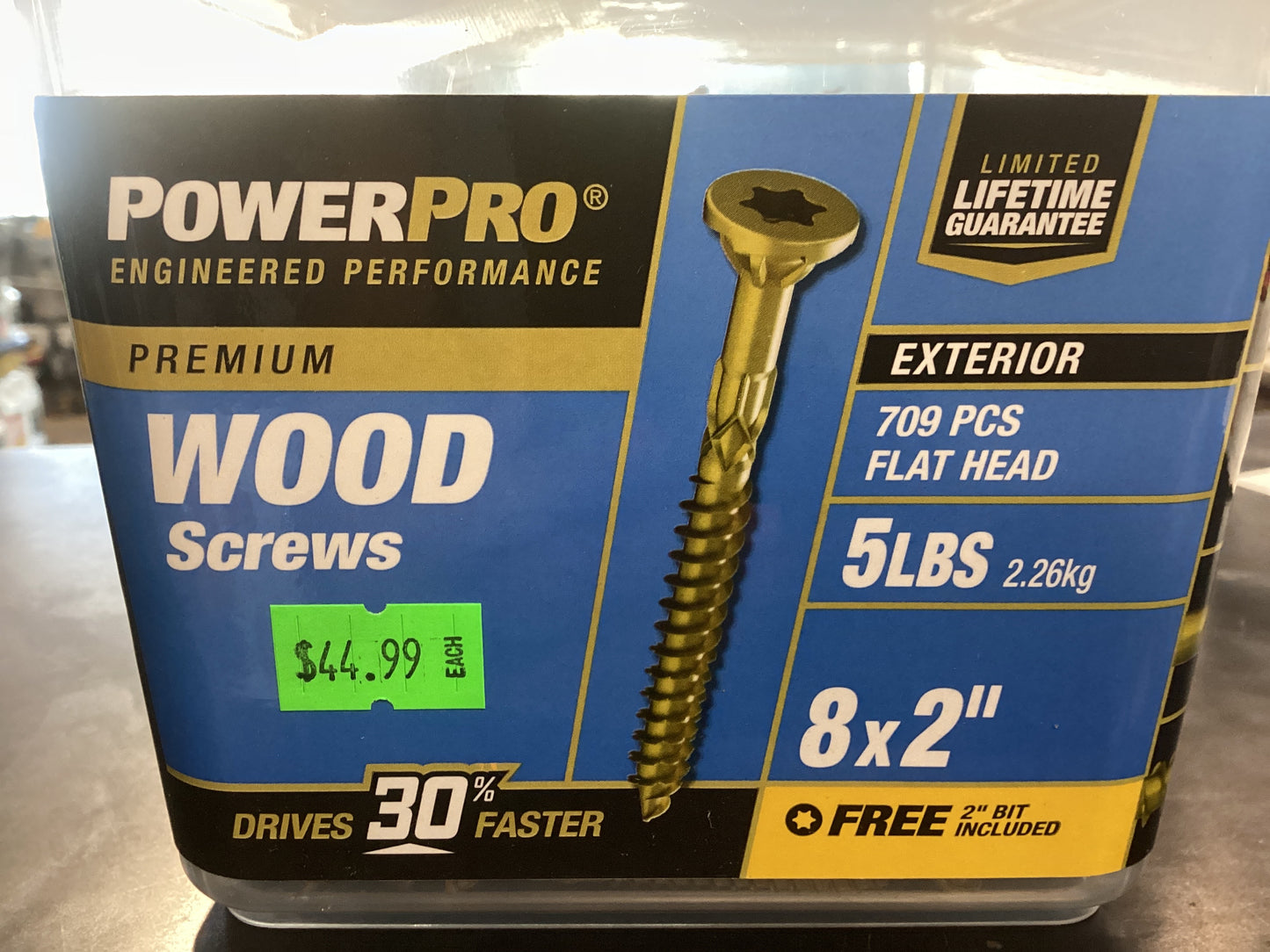 Wood Screws 8x2 5lb