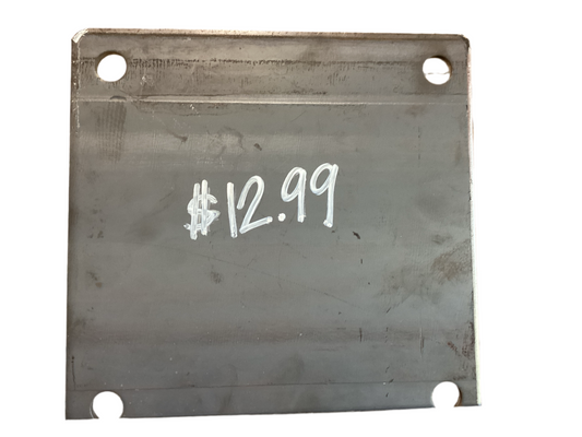 Anchor Plate 8x8 w/hole 1/4”