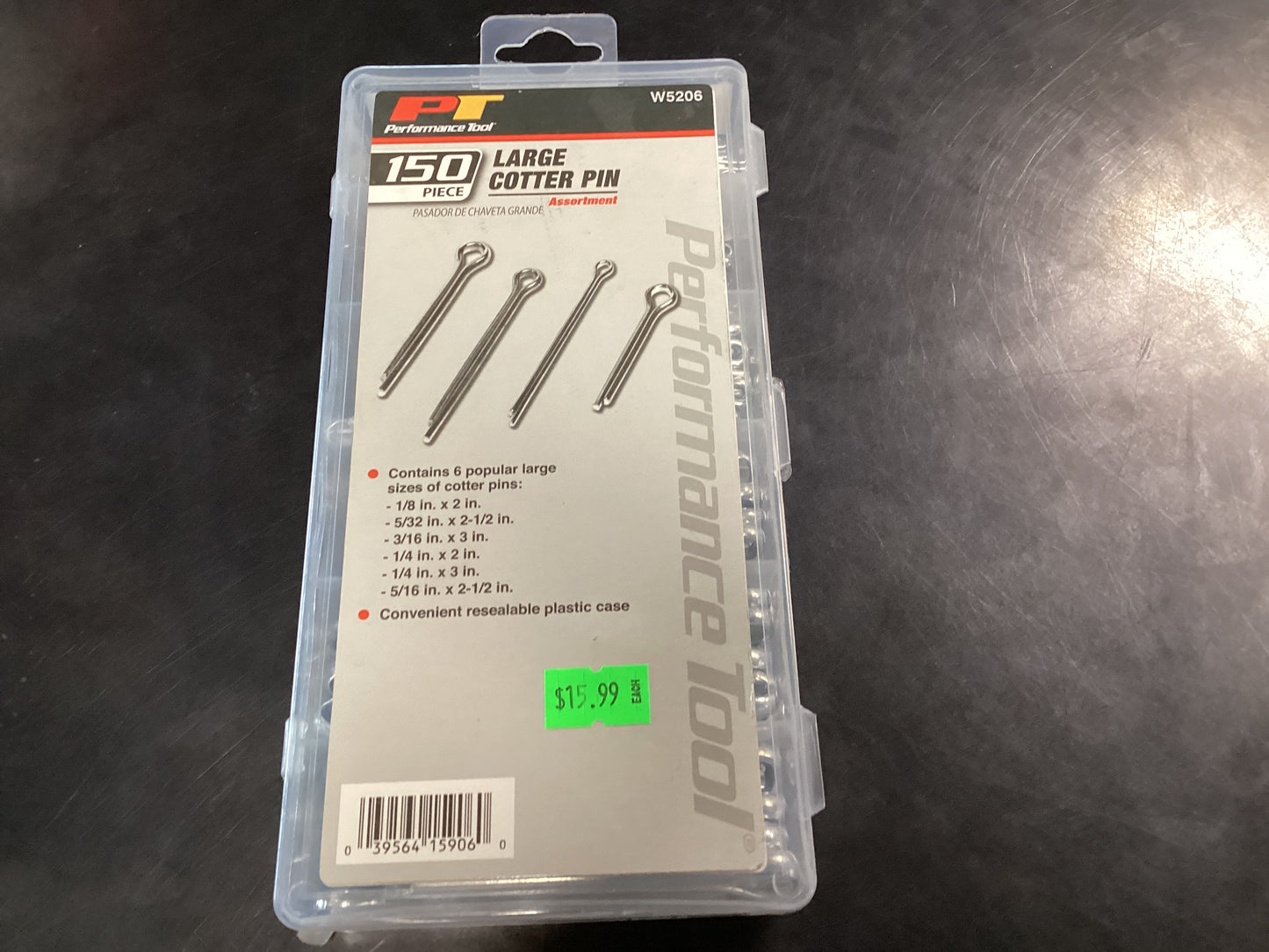 Large Cotter Pin set 150 piece