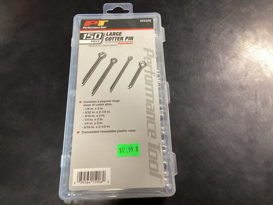Large Cotter Pin set 150 piece