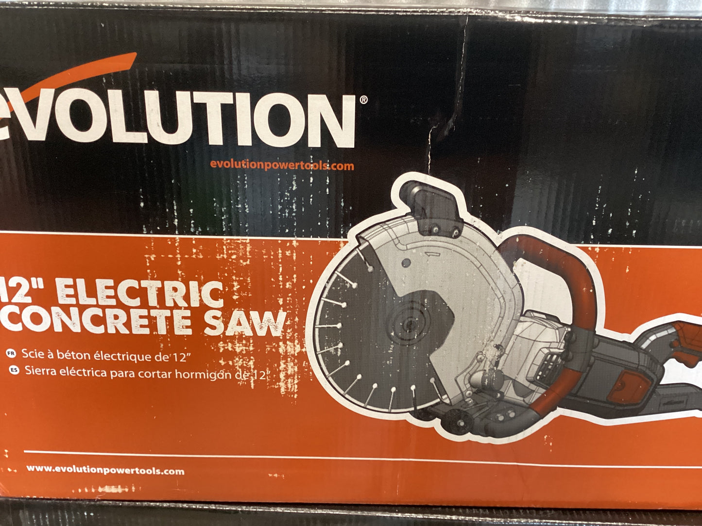 Evolution Electric Concrete Saw 12”