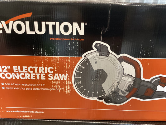 Evolution Electric Concrete Saw 12”