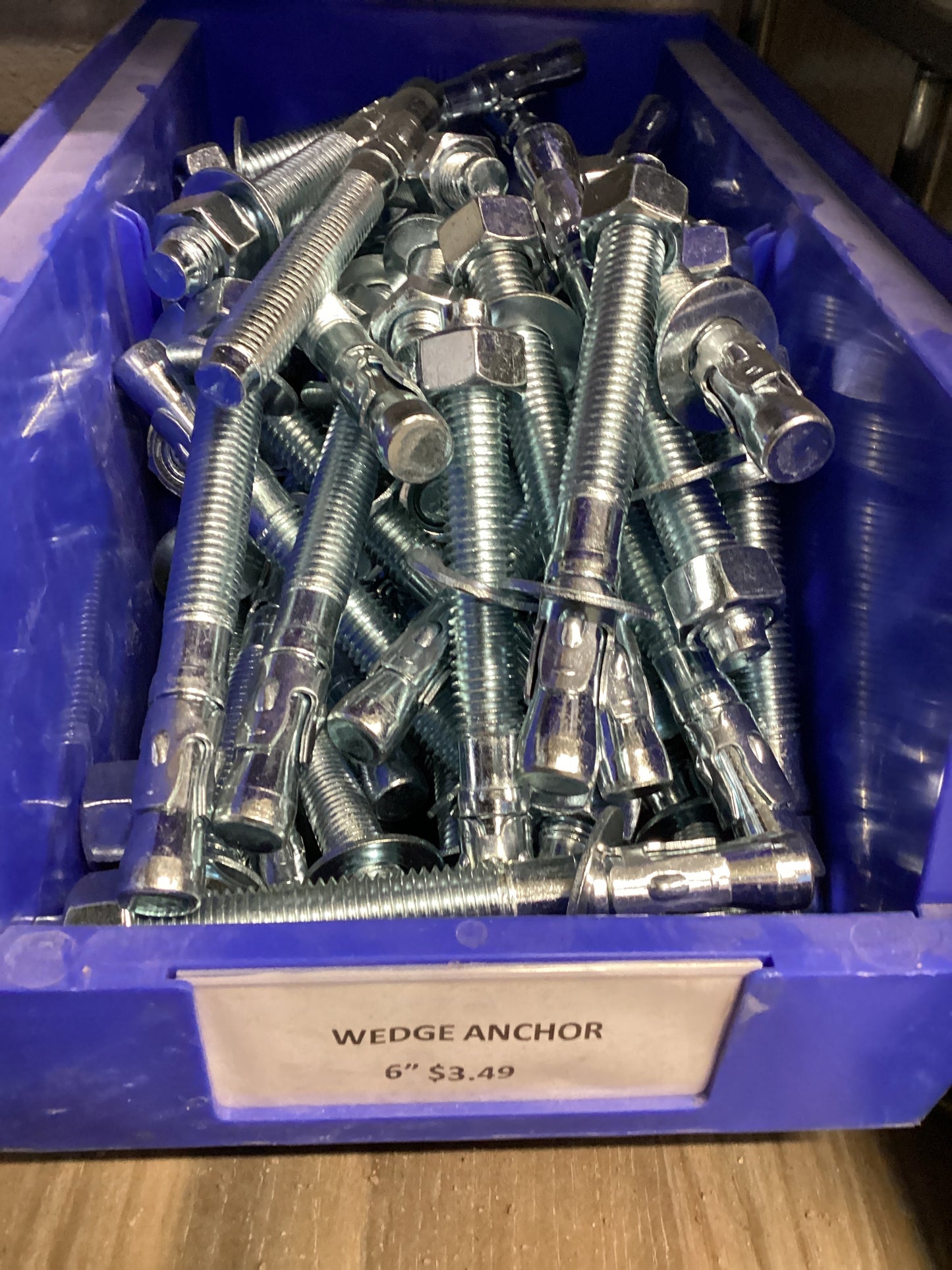 Wedge Anchor 6"