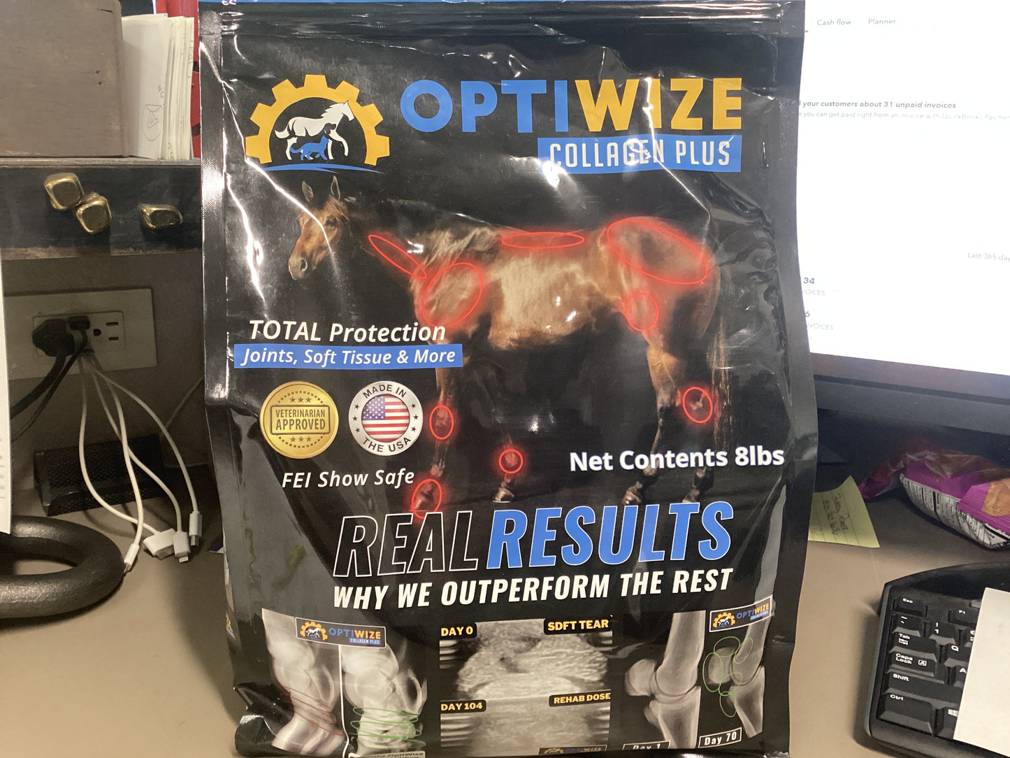 OptiWize Collagen + Plus Equine 8lb