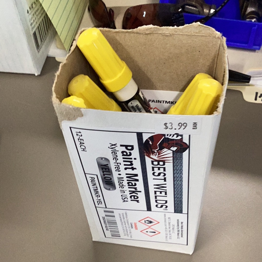 Best welds paint marker Yellow