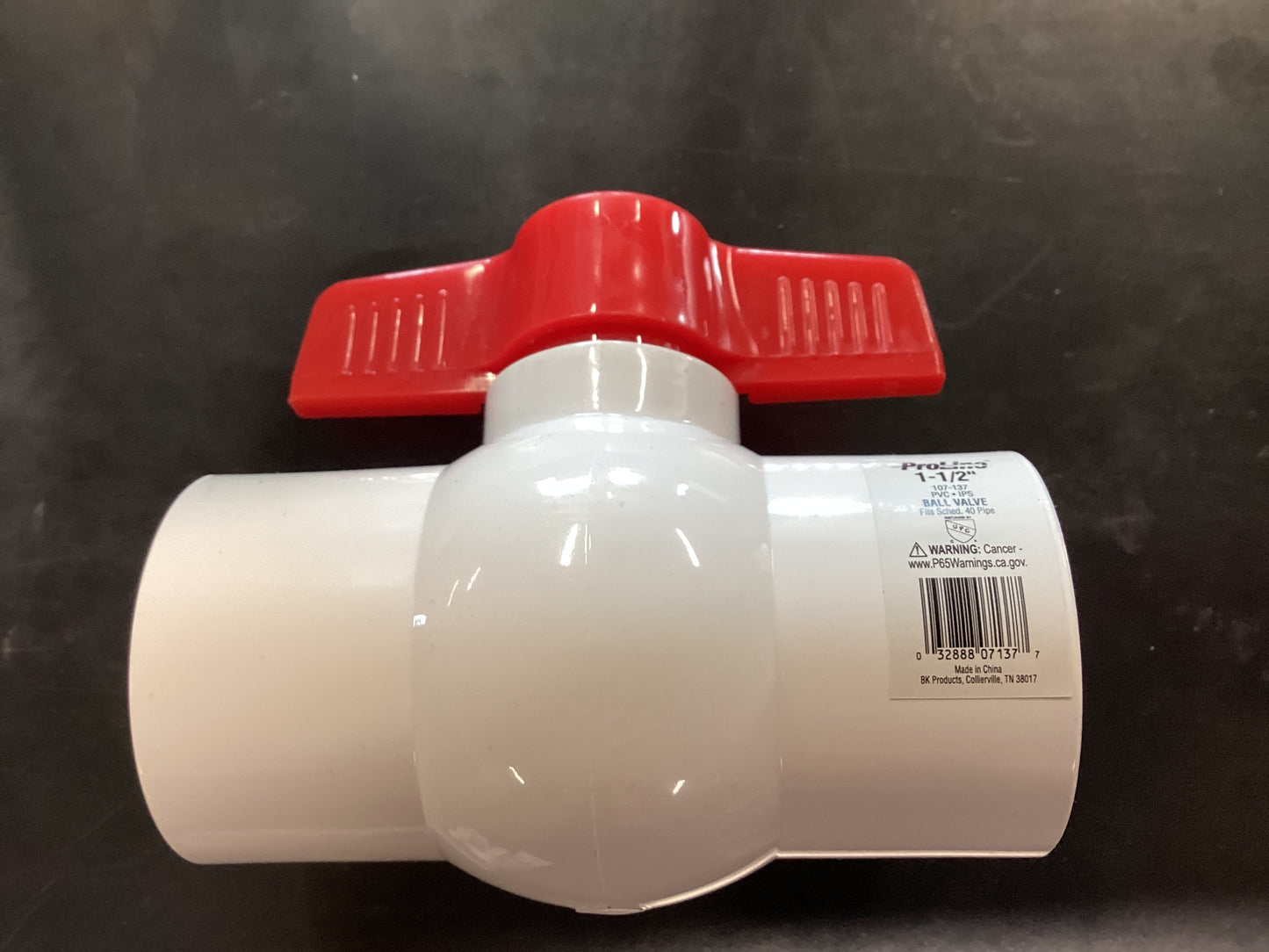 1-1/2” Ball Valve