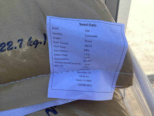 Seed Oats (Coronado)