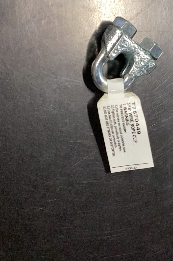 Wire Rope Loop 5/16"