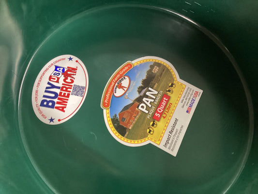Utility Pan 5qt Hunter Green