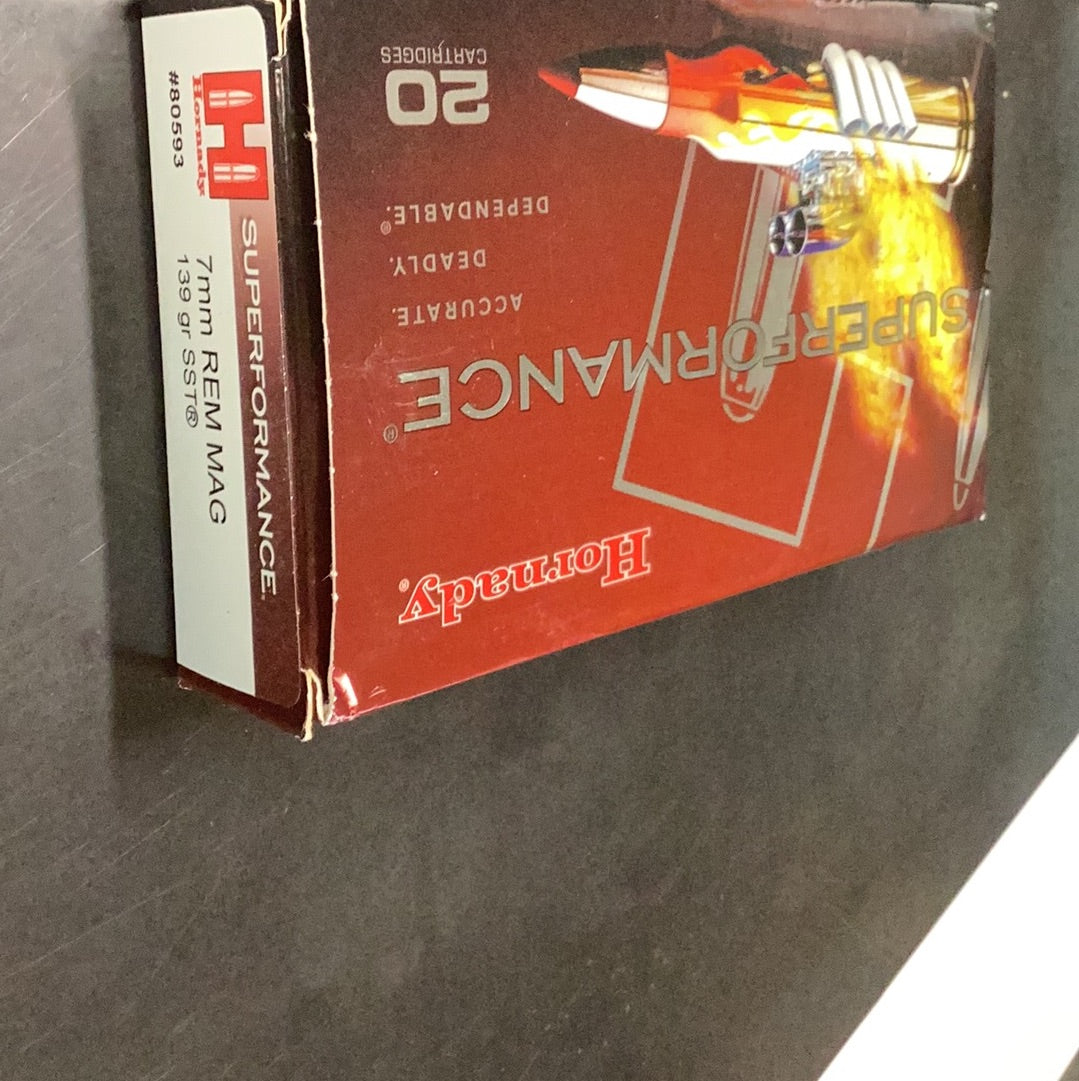 Hornady 7mm REM MAG 139gr