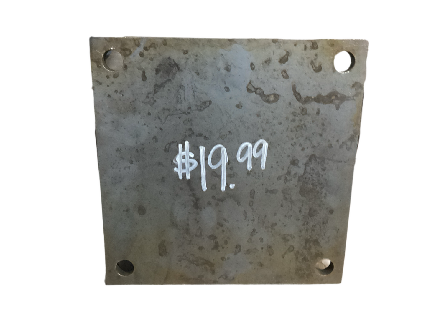 Anchor Plate 8x8 3/8" w/ hole