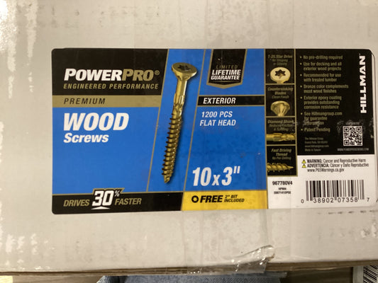 Wood Screws 10x3