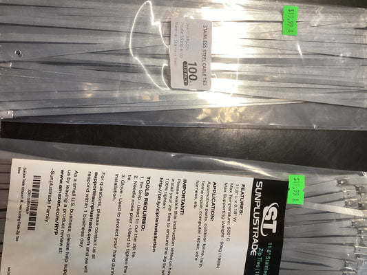 Stainless Steel Cable Ties