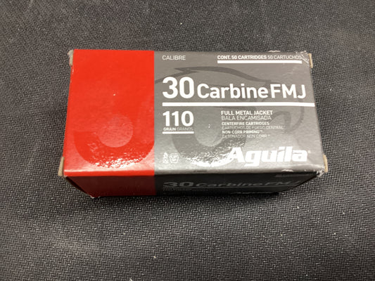 AGUILA Ammunition .30 110GR 50CT