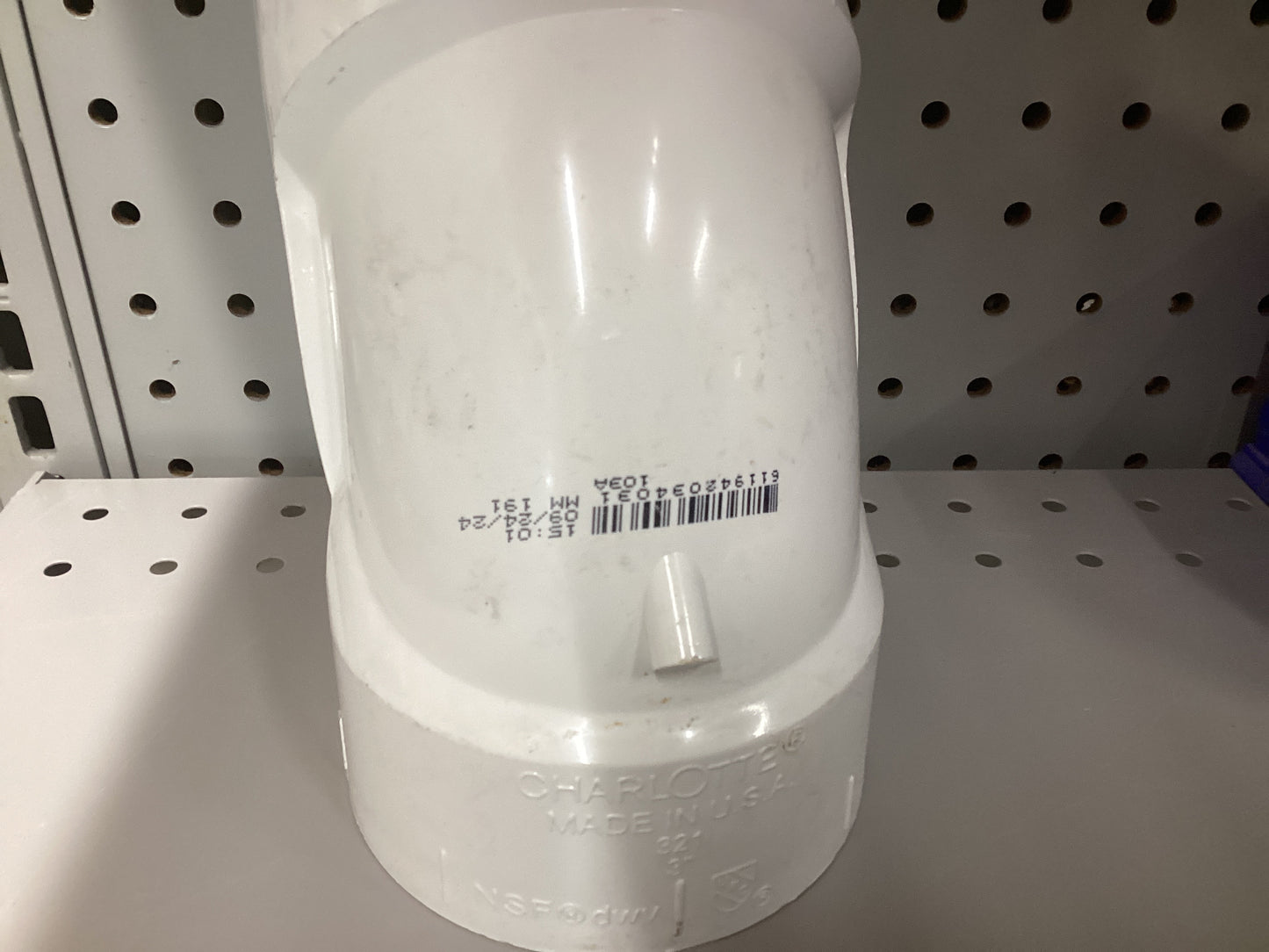 3” HXH 45 Elbow PVC