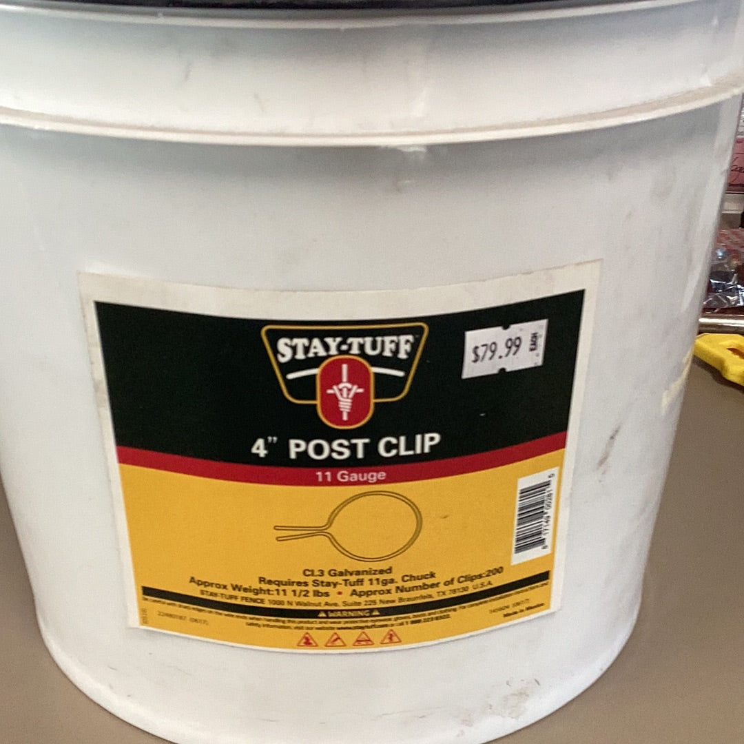 ST 4" Post Clips