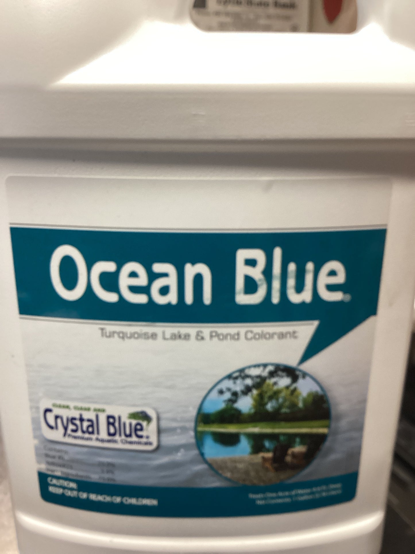 Ocean Blue Pond Dye