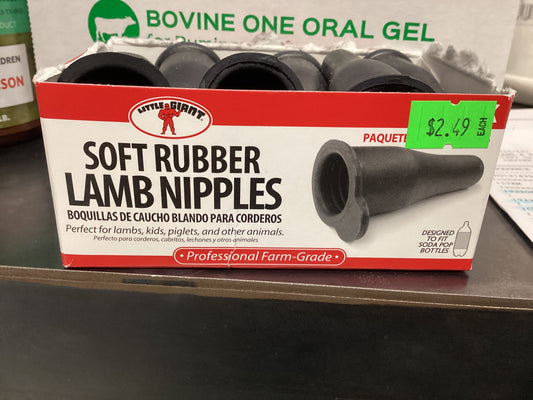 Soft Rubber Lamb Nipples