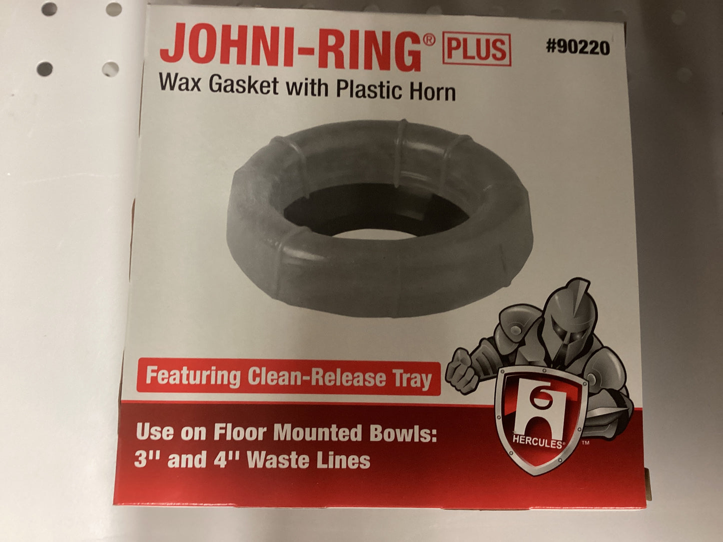 Johni-Ring Wax Gasket W/ Plastic Horn