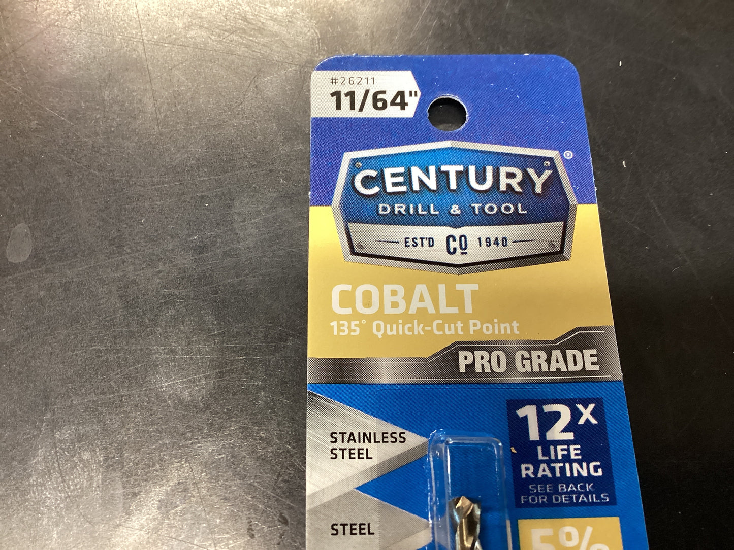 11/64 Cobalt Quick Cut