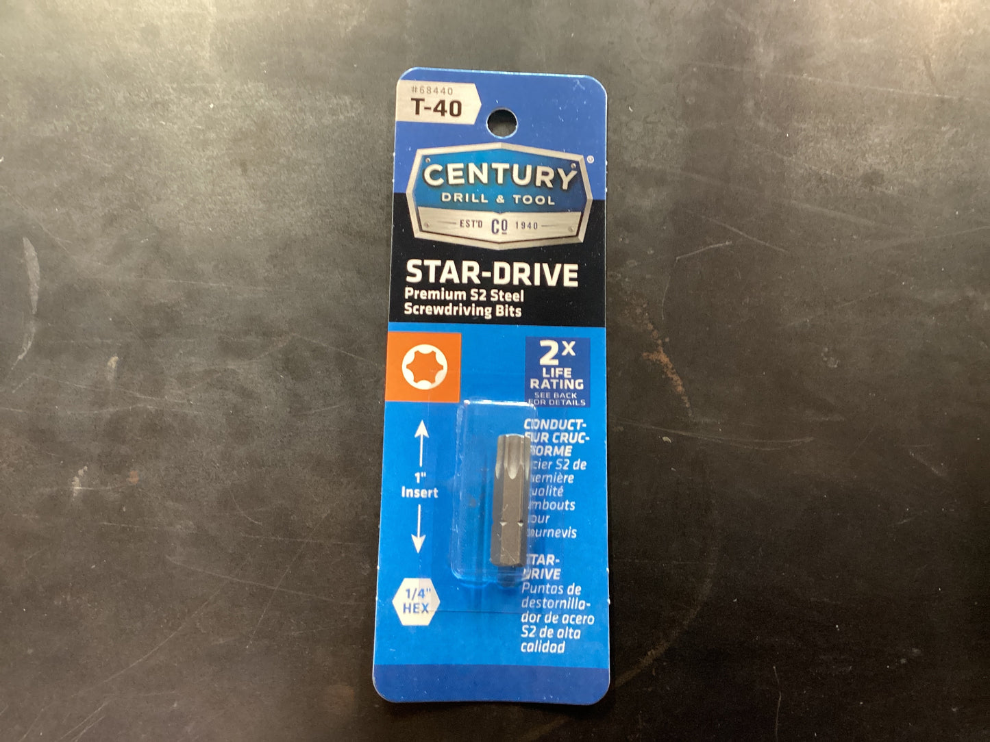 Star Drive 1”x1/4” Hex