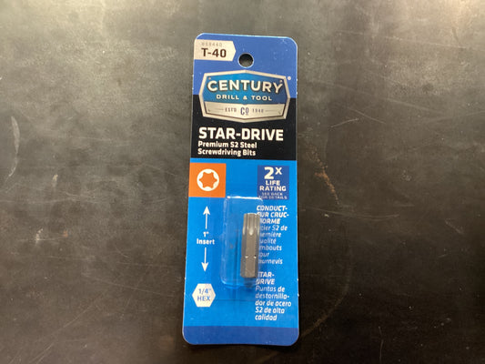 Star Drive 1”x1/4” Hex